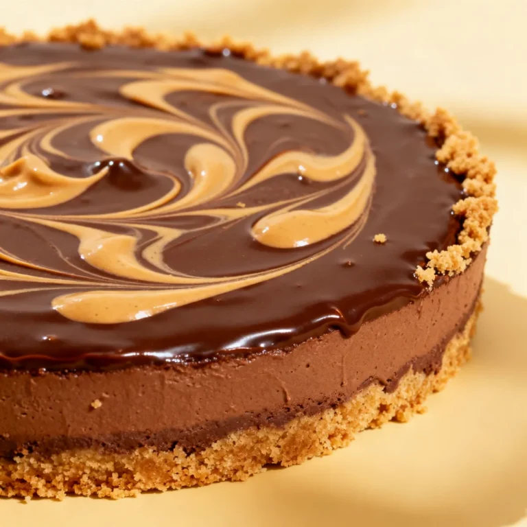 Ultimate Chocolate Peanut Butter Temptation Pie – No-Bake Family Favorite