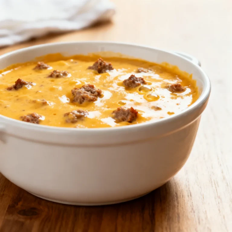 Homemade Hot Sausage Beer Cheese Dip – Ready in 30 Minutes