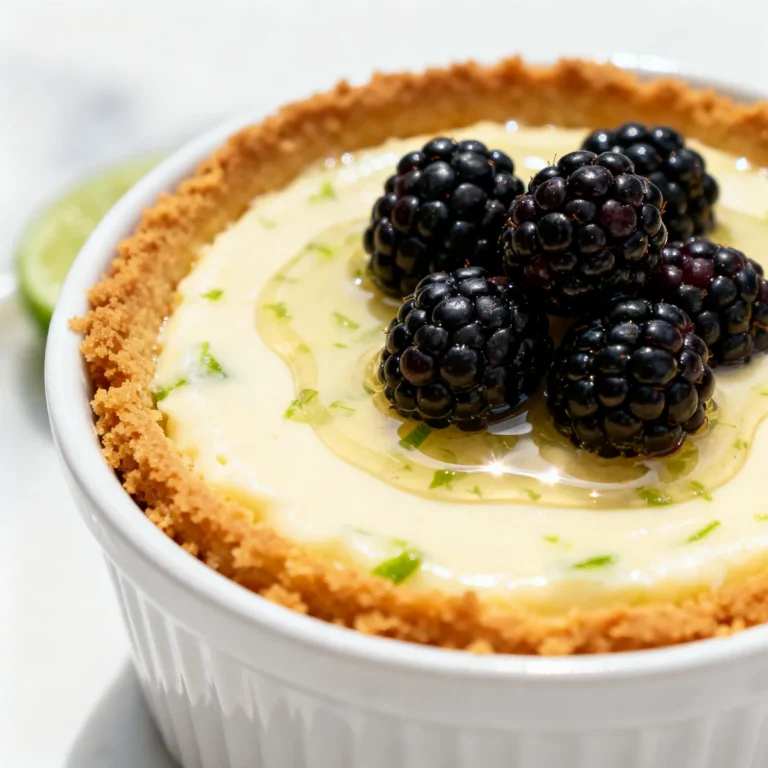 Ultimate Blackberry Lime Cheesecake Cupcakes – Easy No-Bake Recipe