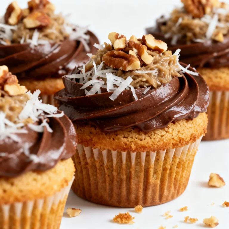 Irresistible German Chocolate Cupcakes – Easy Family Favorite
