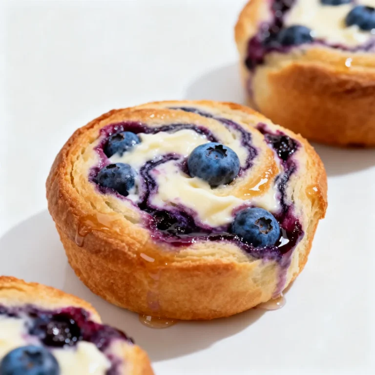 Luscious Blueberry Swirl Cream Cheese Roll: Easy Recipe with Family Favorite Taste