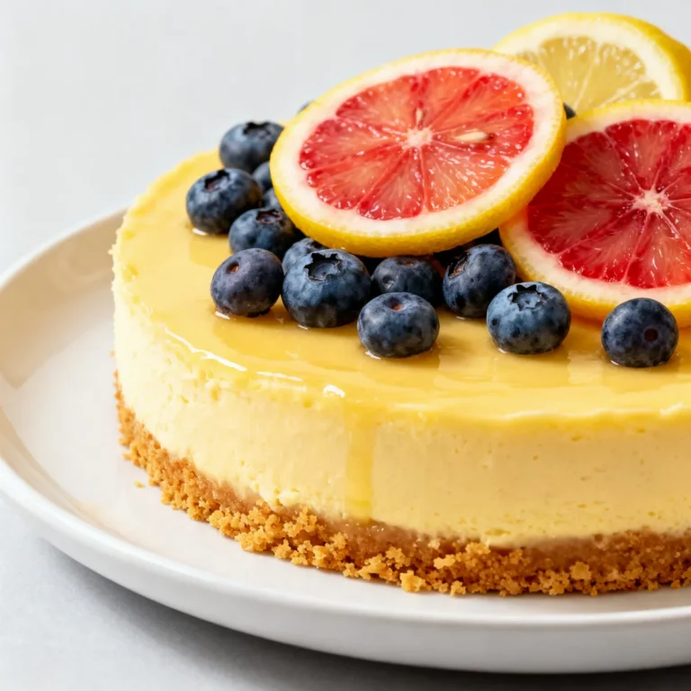 Ultimate Luscious Lemon Blueberry Cheesecake – No-Bake Family Favorite