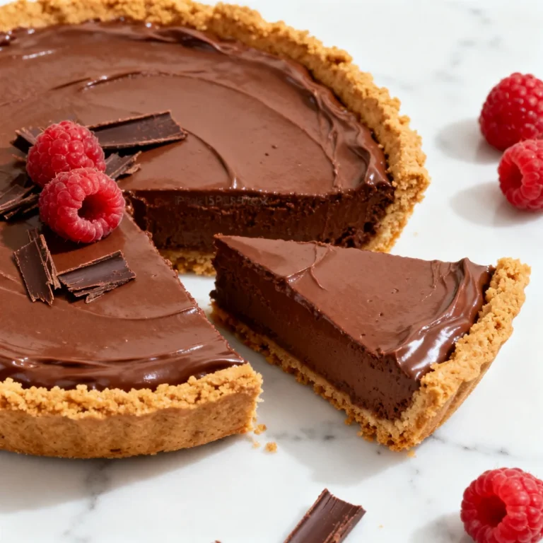 Ultimate No Bake Chocolate Pie – Ready in 30 Minutes