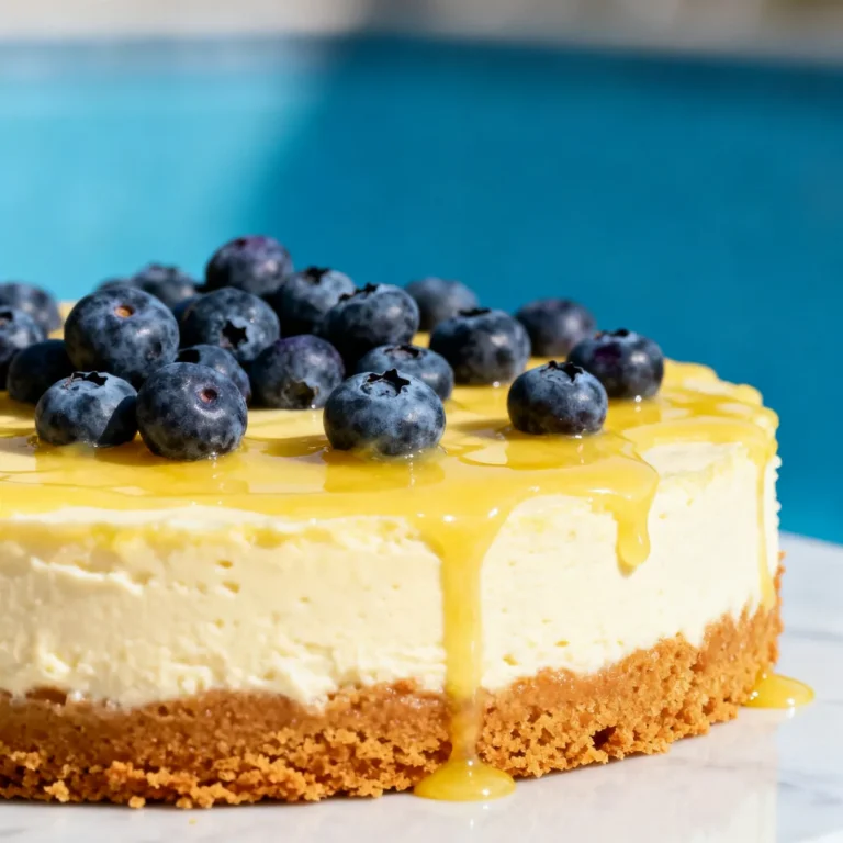 Best Blueberry Lemon Cheesecake Recipe – No-Bake Delight