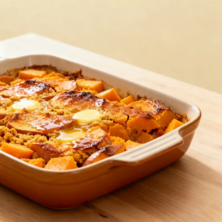 Ultimate Sweet Potato Casserole with Butternut Squash
