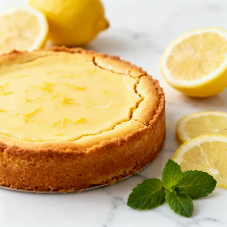 Easy Lemon Custard Cake Recipe – Ready in 30 Minutes