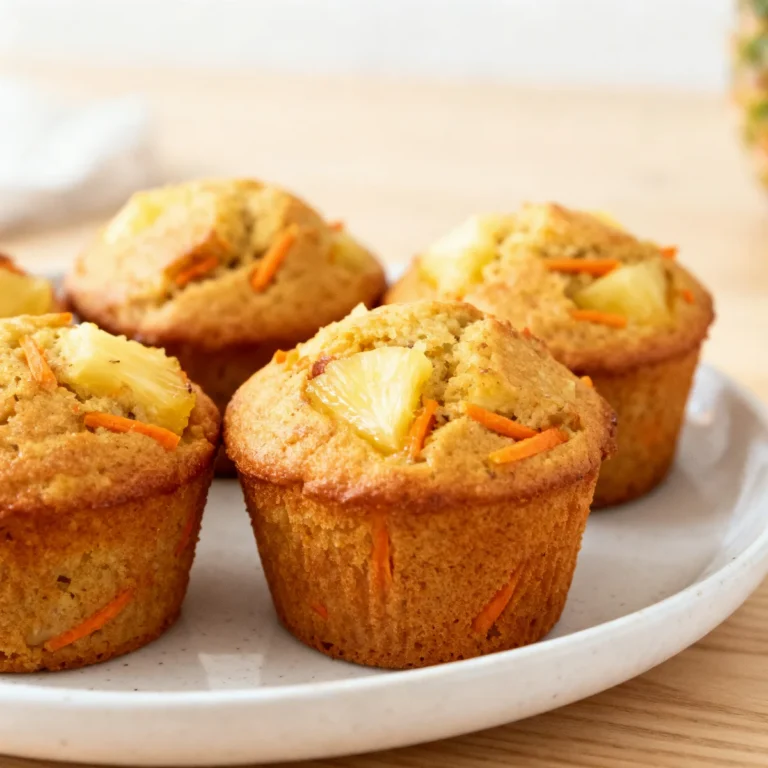 Easy Hawaiian Pineapple Carrot Muffins Ready in 30 Minutes