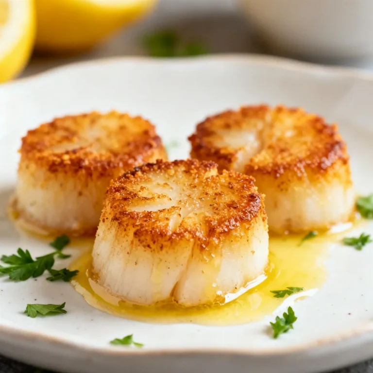 Crispy Baked Scallops – Perfect for Quick Weeknight Dinners
