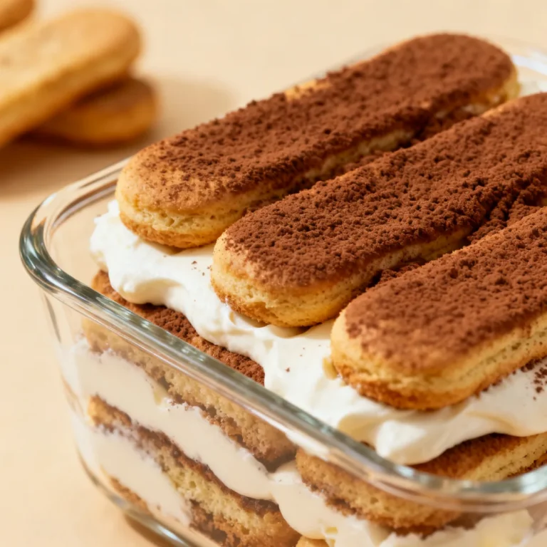 Easy Tiramisu Recipe – Classic Italian Dessert to Make Ahead