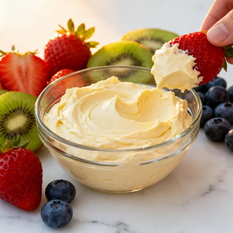 Easy Cream Cheese Fruit Dip – Perfect for Parties and Snacks