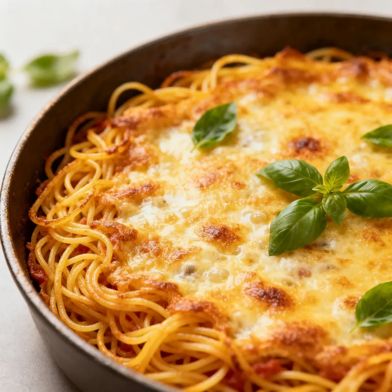 Easy Spaghetti Pie Recipe – Perfect for Family Dinners