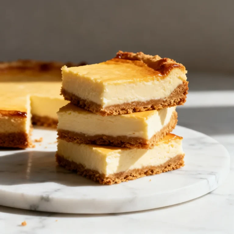 Best New York-Style Cheesecake Bars – Easy Homemade Recipe