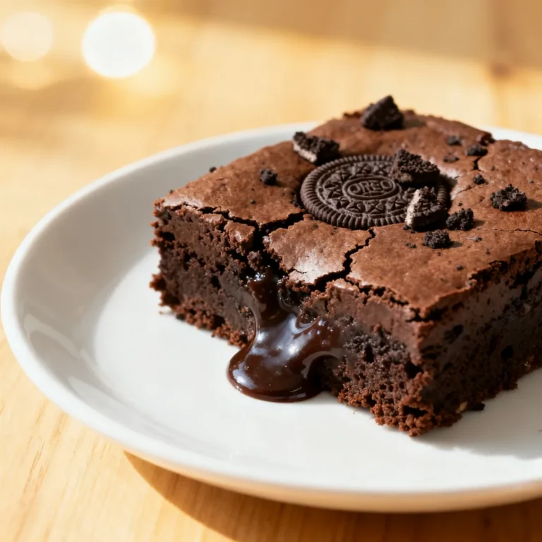 Best Oreo Brownie Recipe – Skip the Boxed Mix!