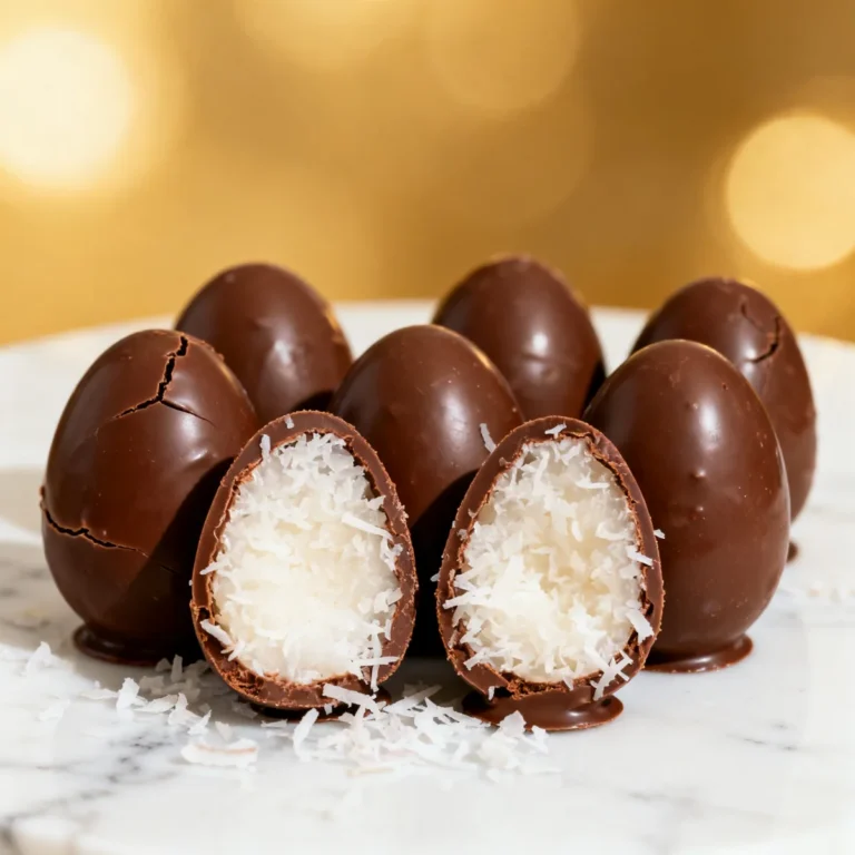 Best Chocolate Covered Coconut Cream Eggs – Easy Homemade Recipe