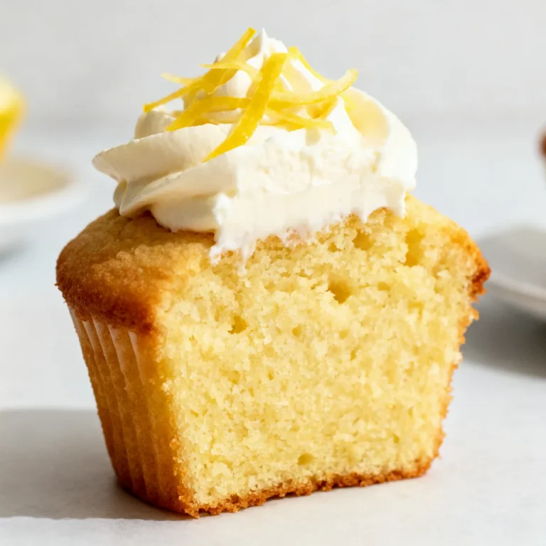 Best Lemon Cupcakes – Perfectly Moist & Fluffy