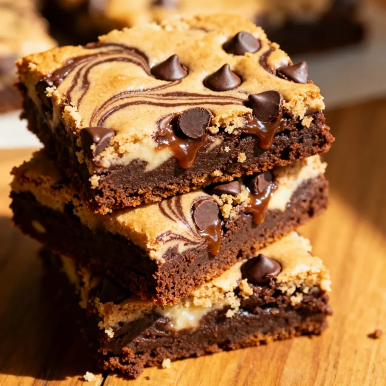 Best Chocolate Chip Brownie Swirl Cookies (Brookies) Recipe