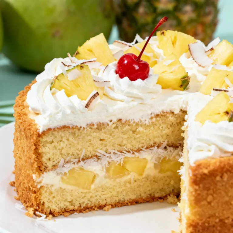 Best Pina Colada Cake – Easy Tropical Dessert