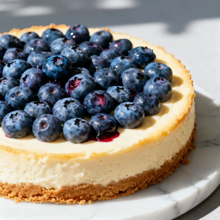 Best Fresh Blueberry Cheesecake Recipe