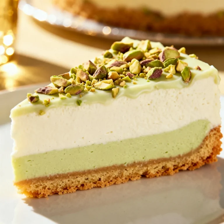 Ultimate Pistachio White Chocolate Cheesecake Recipe