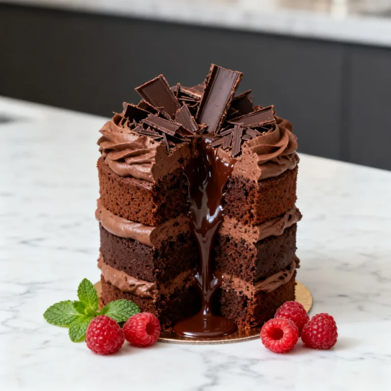 Ultimate Epic Chocolate Overload Explosion Cake