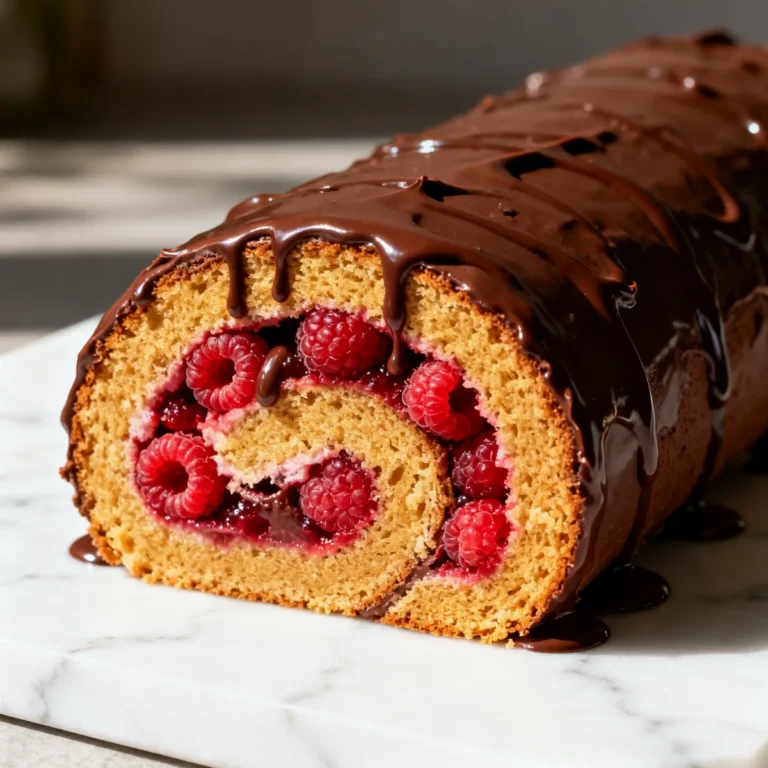 Easy Chocolate Raspberry Swiss Roll Recipe