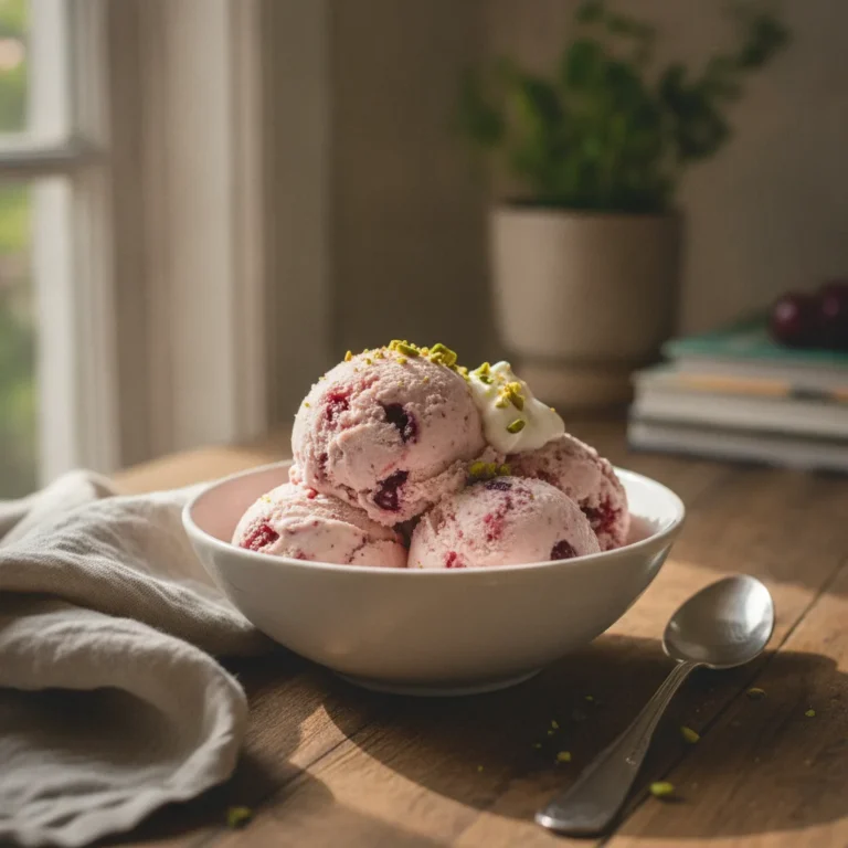 Best Homemade Cherry Ice Cream Recipe