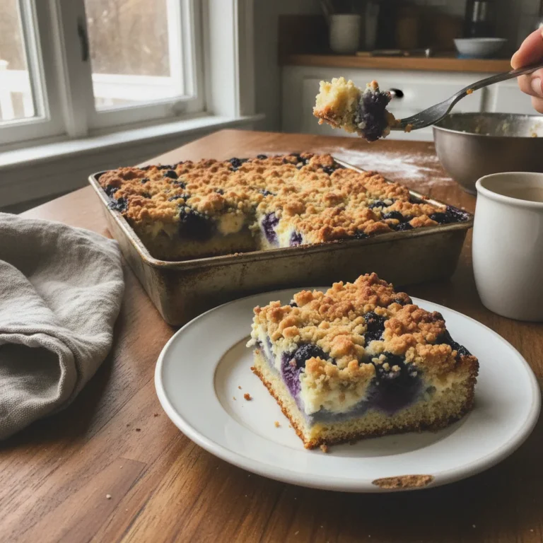 Best Blueberry Cream Cheese Crumb Cake Recipe
