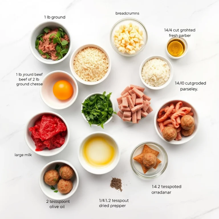 Classic Italian Meatballs (Tender and Juicy!)