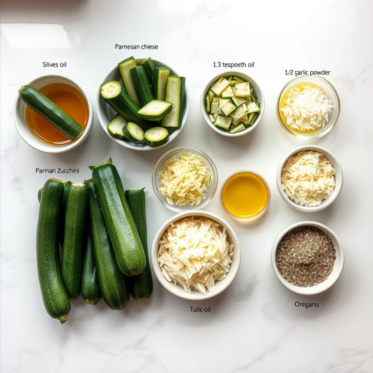 Easy Parmesan Zucchini – Crispy and Cheesy Recipe