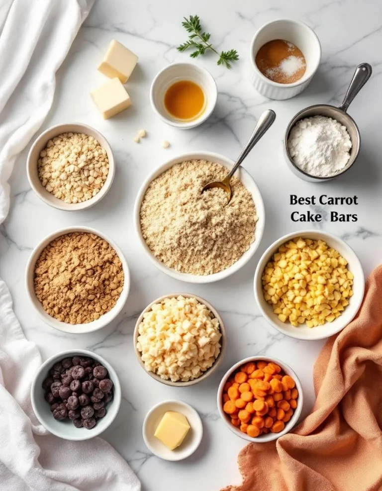 Best Carrot Cake Bars – Ultimate Recipe