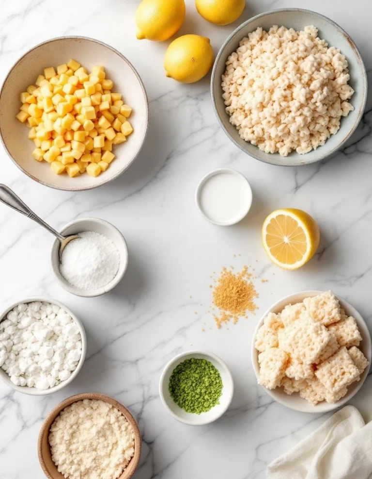 Best Lemon Rice Krispie Treats – Easy Homemade Recipe