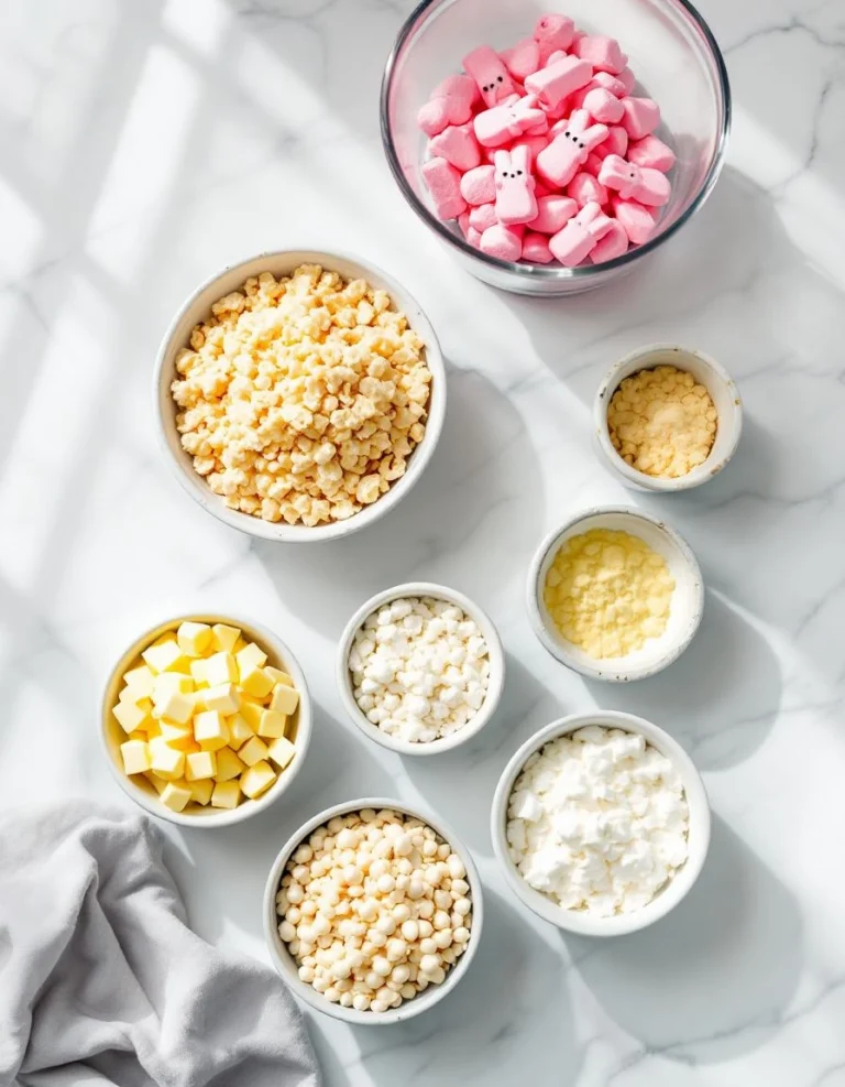 Easy Rice Krispies Treats Made with Peeps Recipe