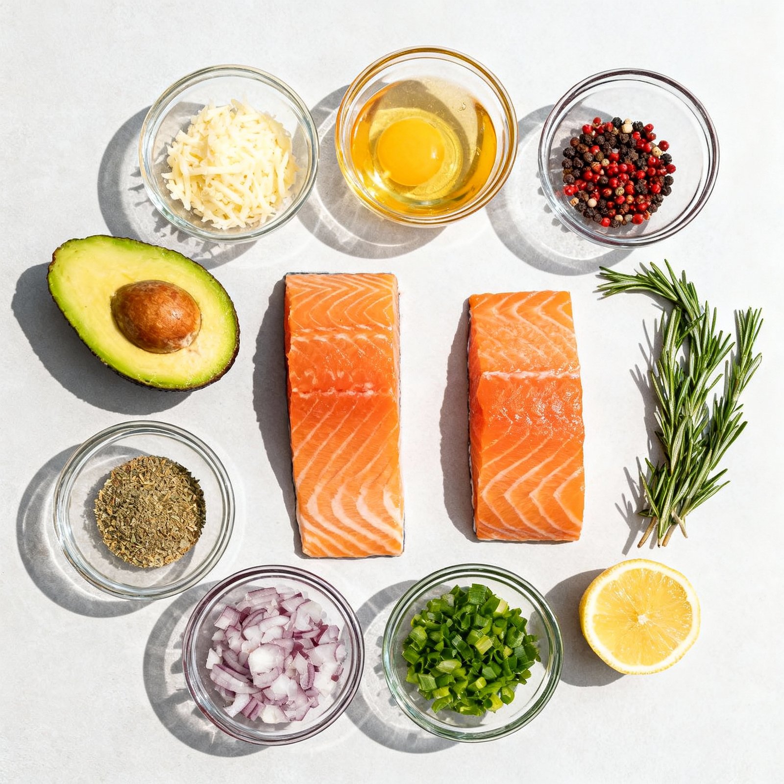 Amazing Baked Salmon recipe ingredients