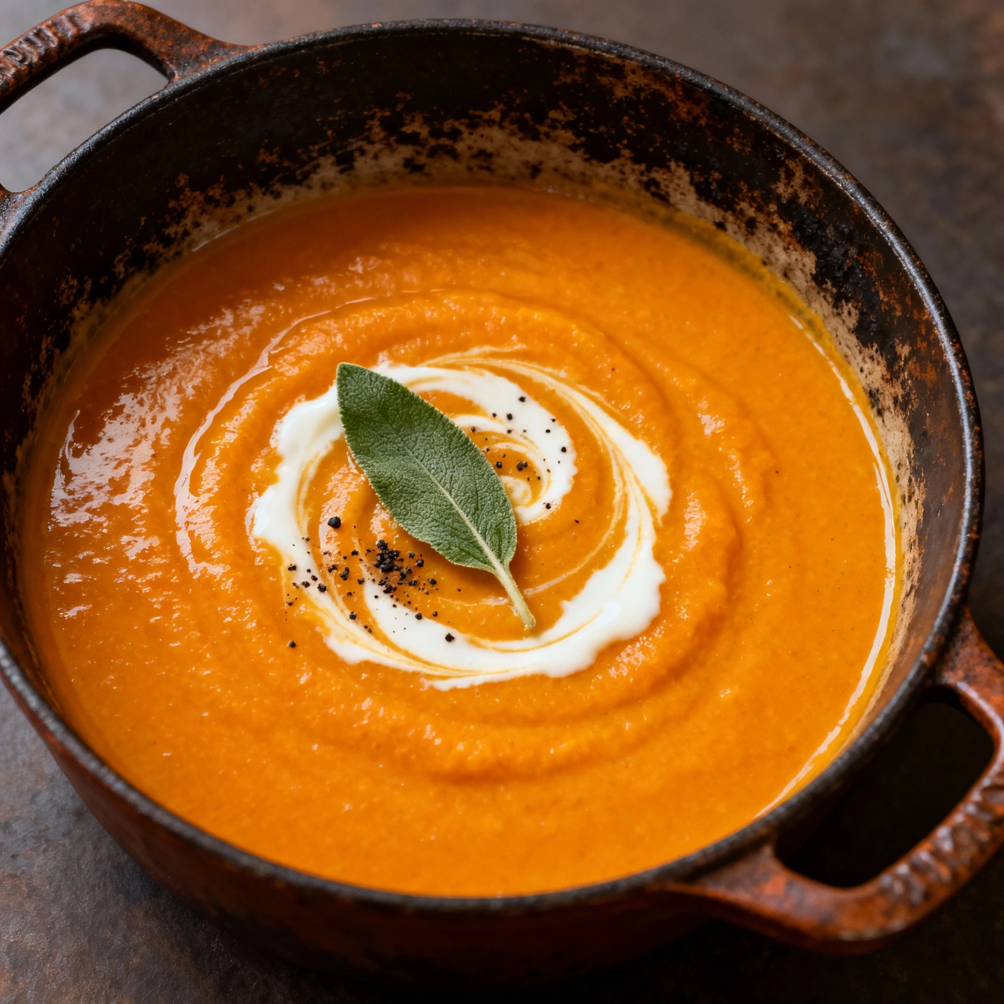Autumn is Here! Break Out the Dutch Oven and Make These Fall Soups! finished