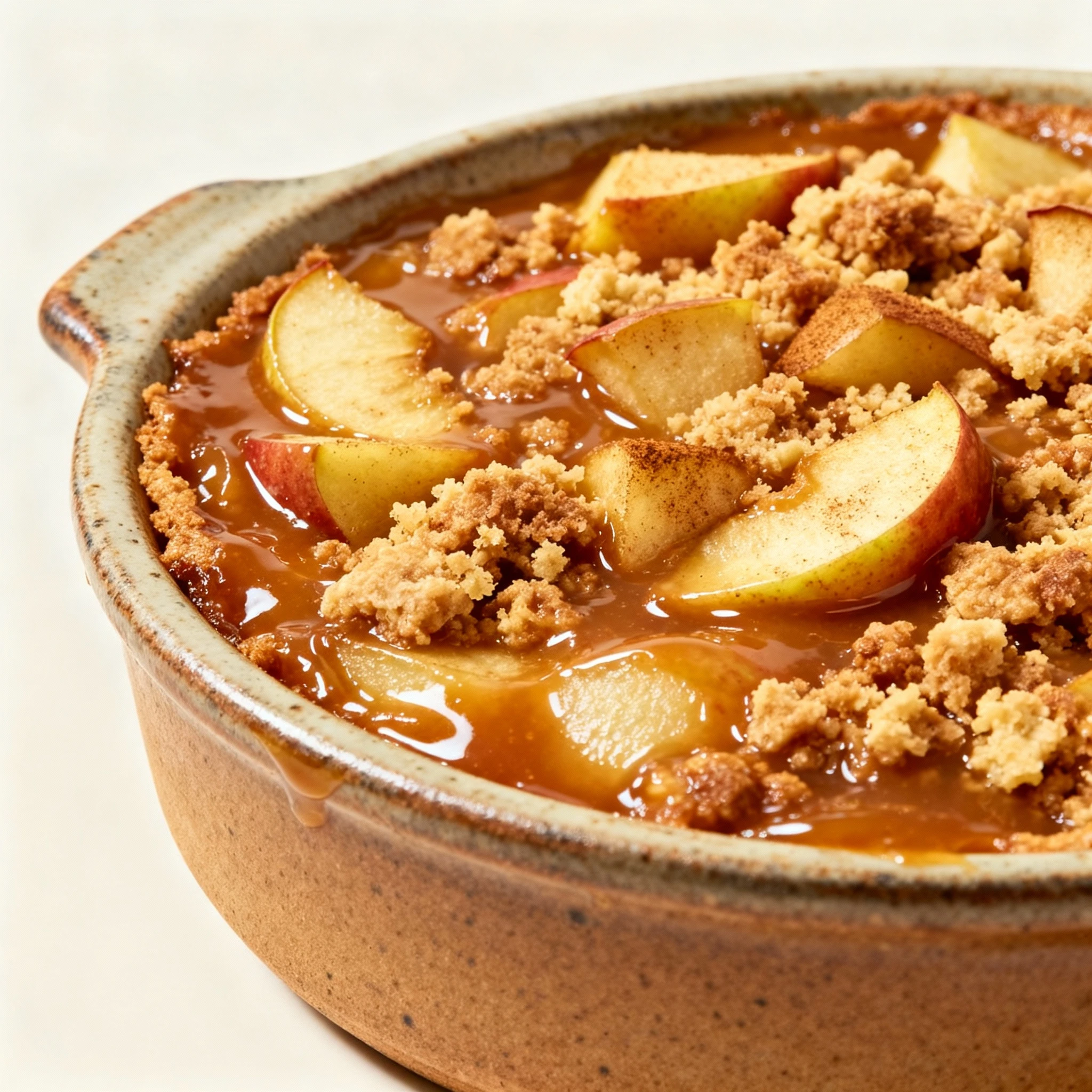 Baked Apple Pie Dip finished