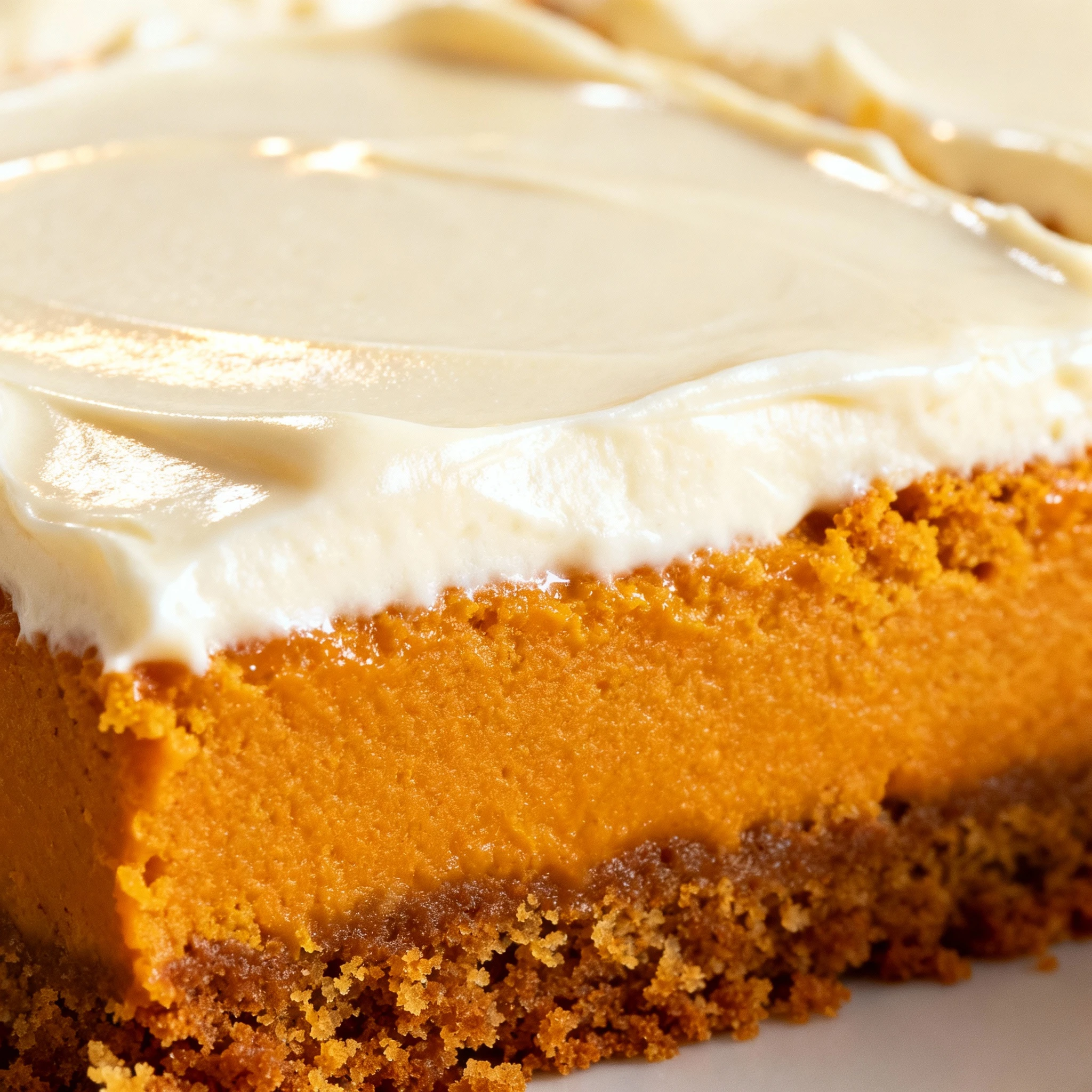 The BEST Pumpkin Bars EVER finished