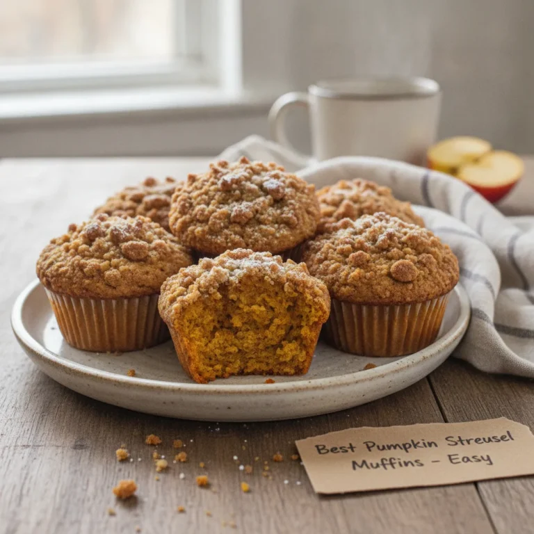 Best Pumpkin Streusel Muffins – Easy Recipe