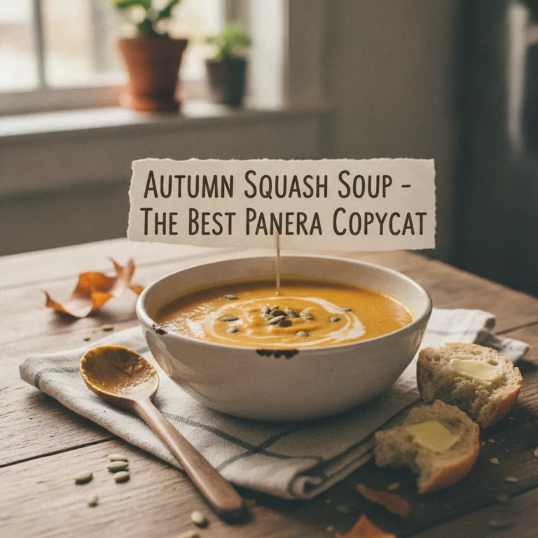 Autumn Squash Soup – The Best Panera Copycat