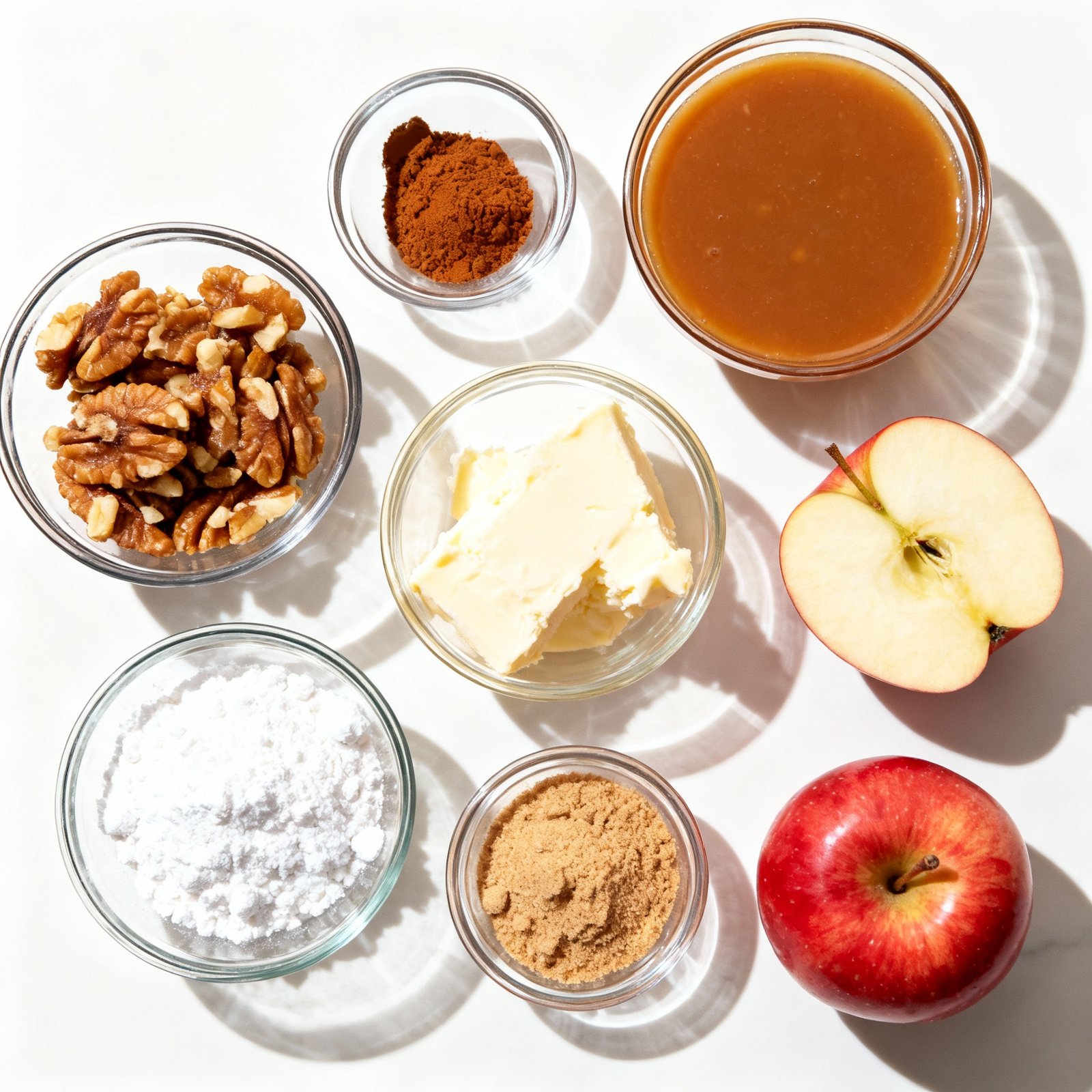 These Caramel Apple Cheesecake Bars are the perfect easy treat ingredients