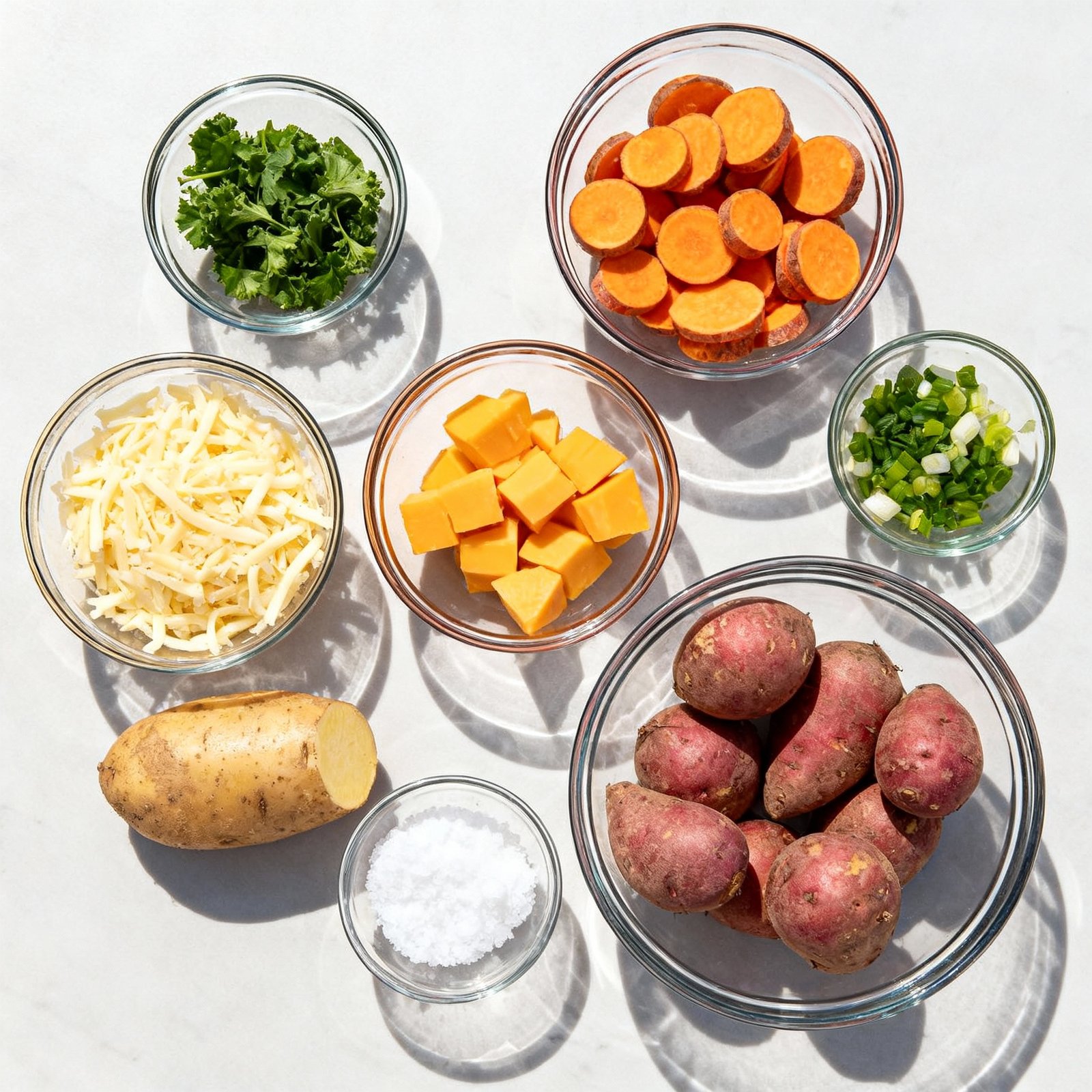Cheesy Root Vegetable Gratin | Spoon Fork Bacon ingredients