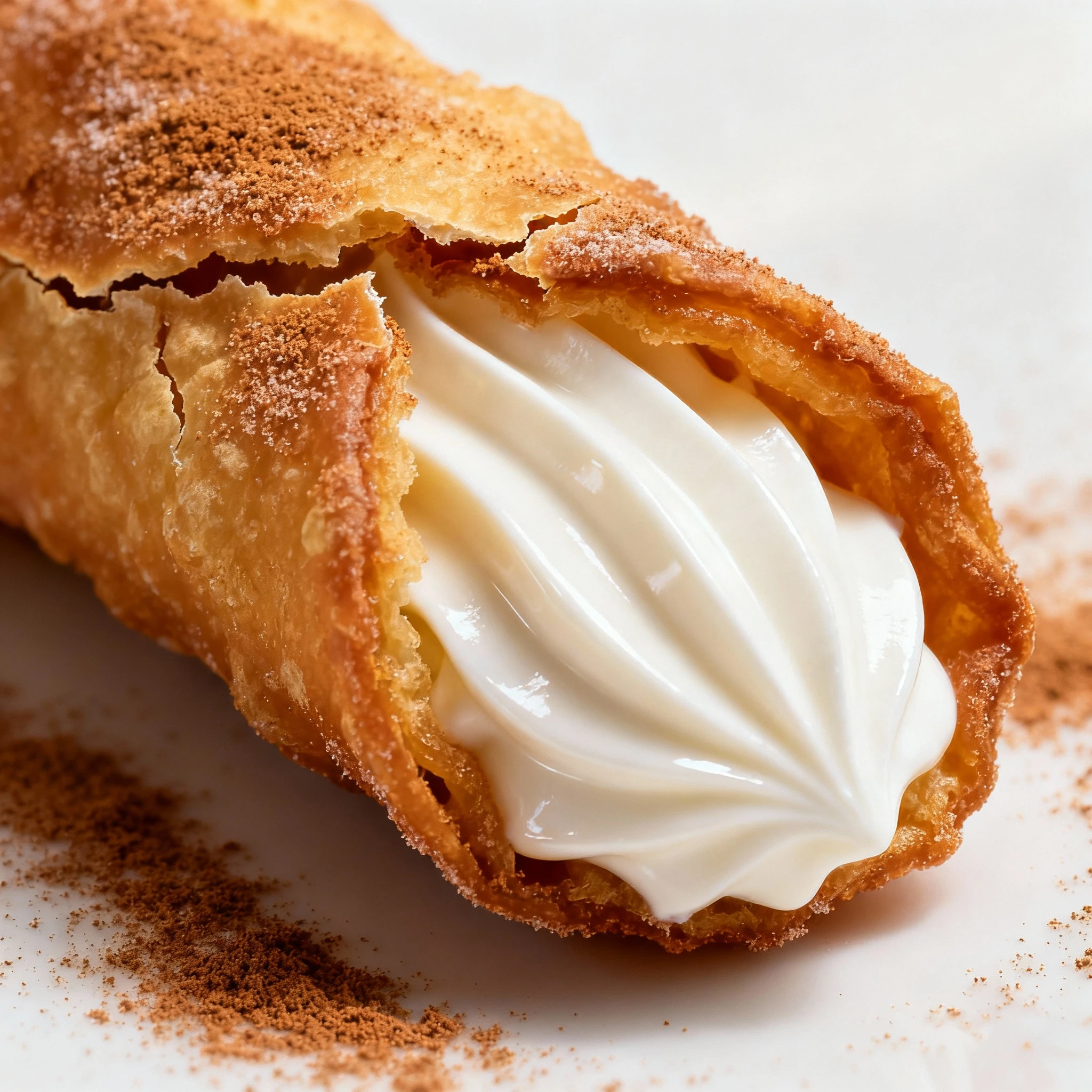 When churros meet cannolis, good things happen These Churro Cannolis are crunchy, creamy, and downright irresistible finished