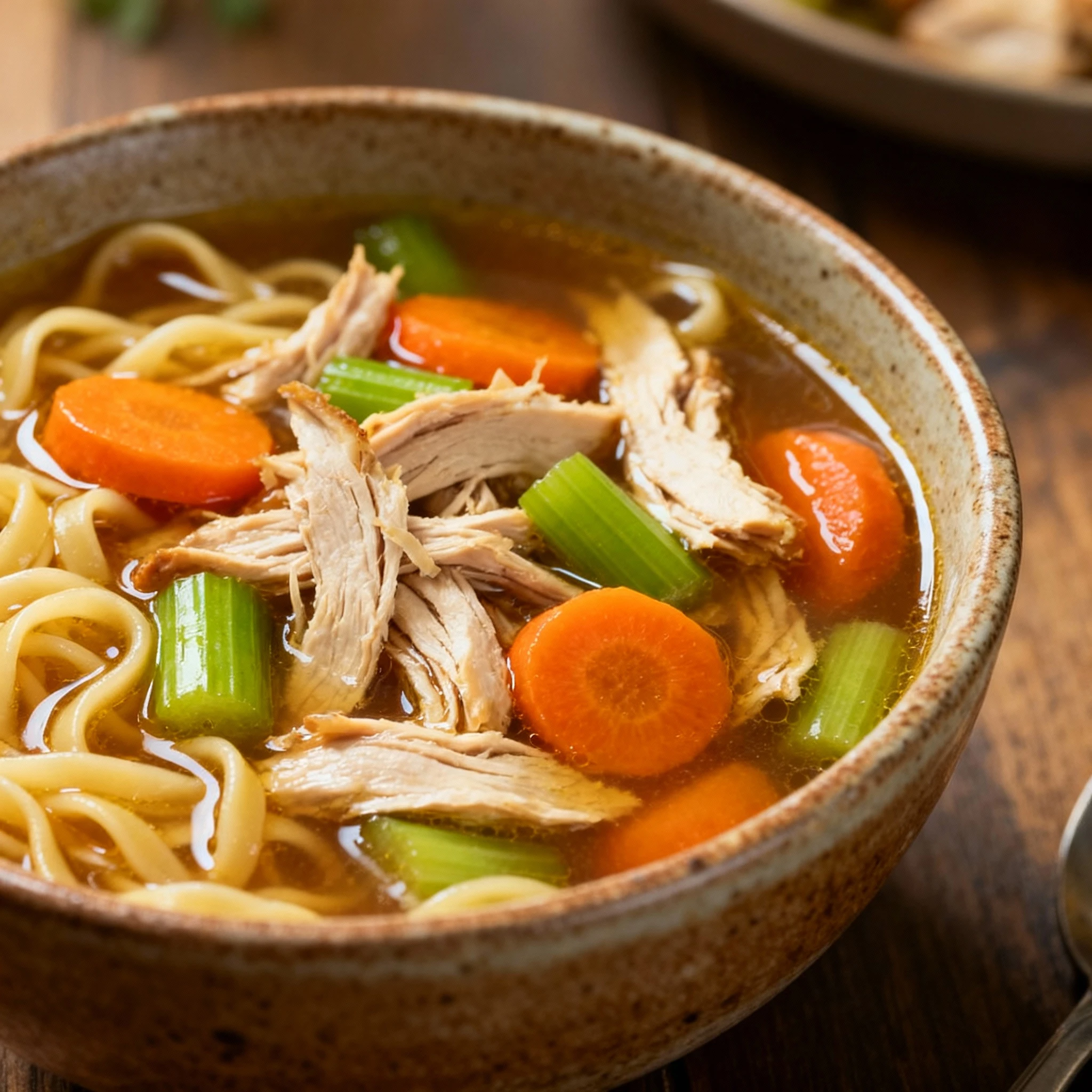 Cozy Turkey Soup Recipe finished