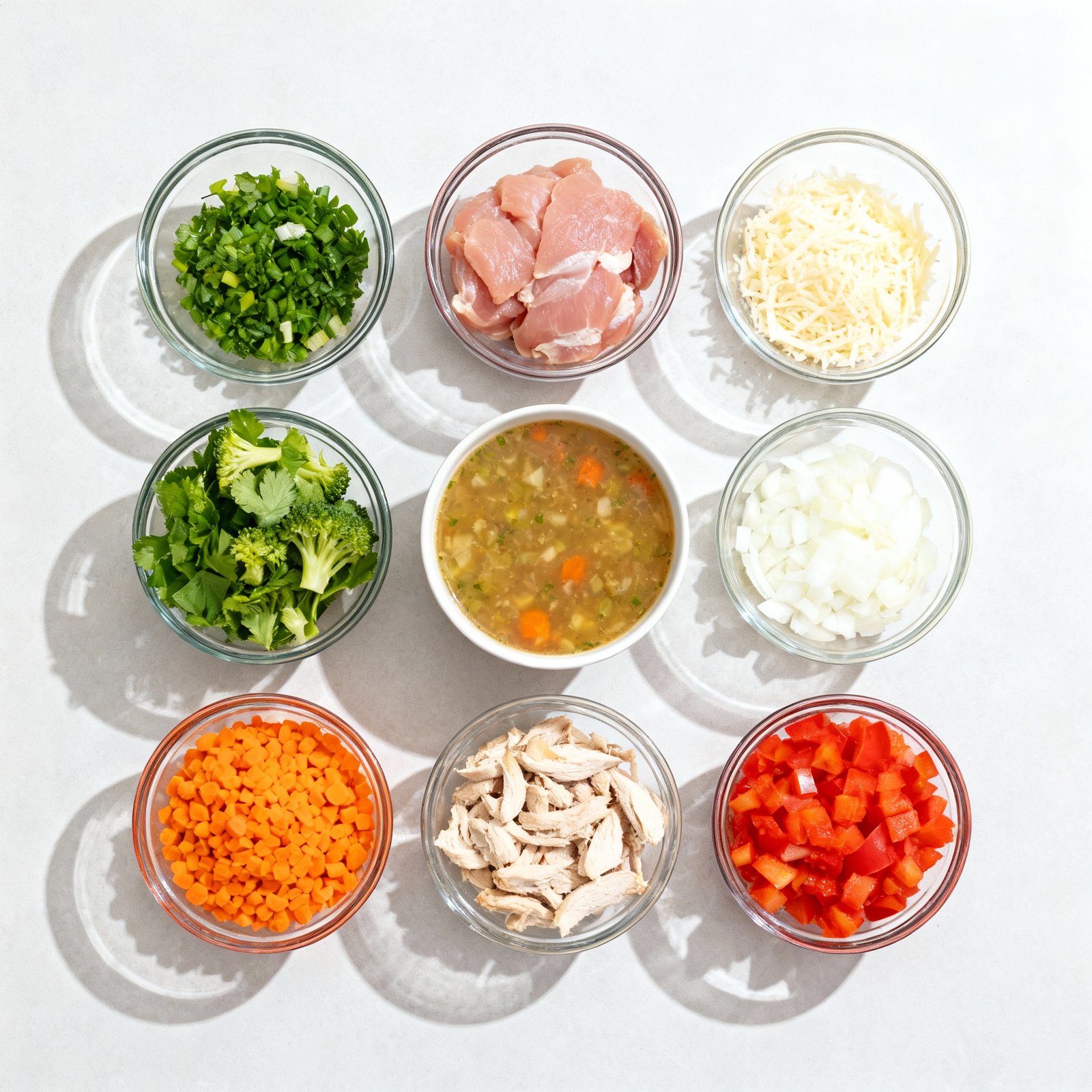 Cozy Turkey Soup Recipe ingredients