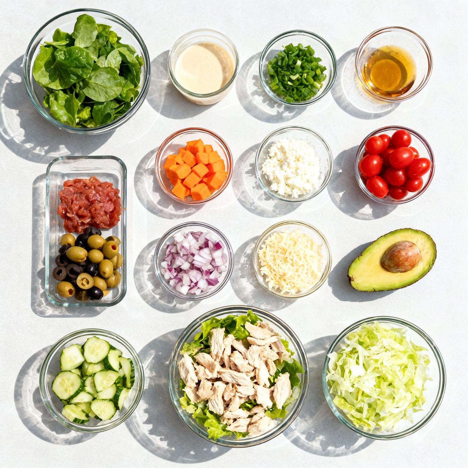 Recipe Title: From busy weekdays to easy weekend lunches, this Chicken Salad is creamy, crunchy, and always a hit ingredients