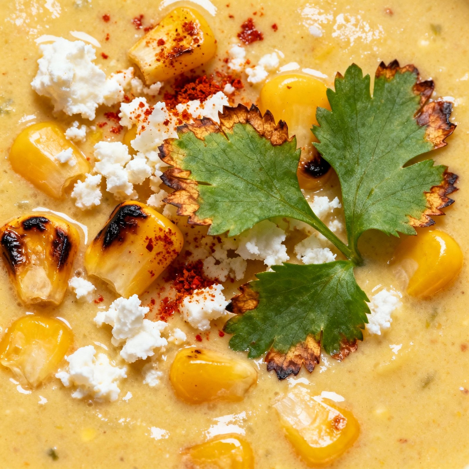 Creamy Mexican Street Corn Soup: A Cozy, Flavorful Delight finished