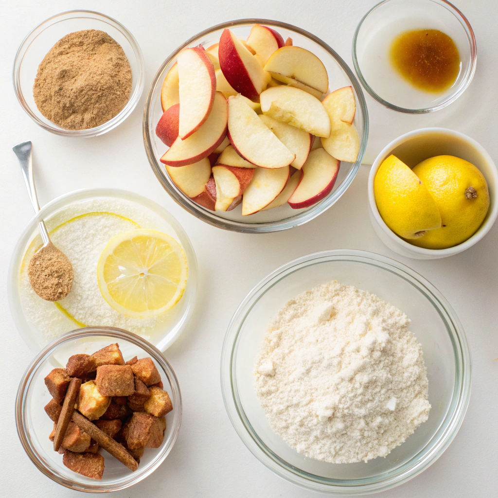Crispy Air Fryer Apple Fries You’ll Love ingredients