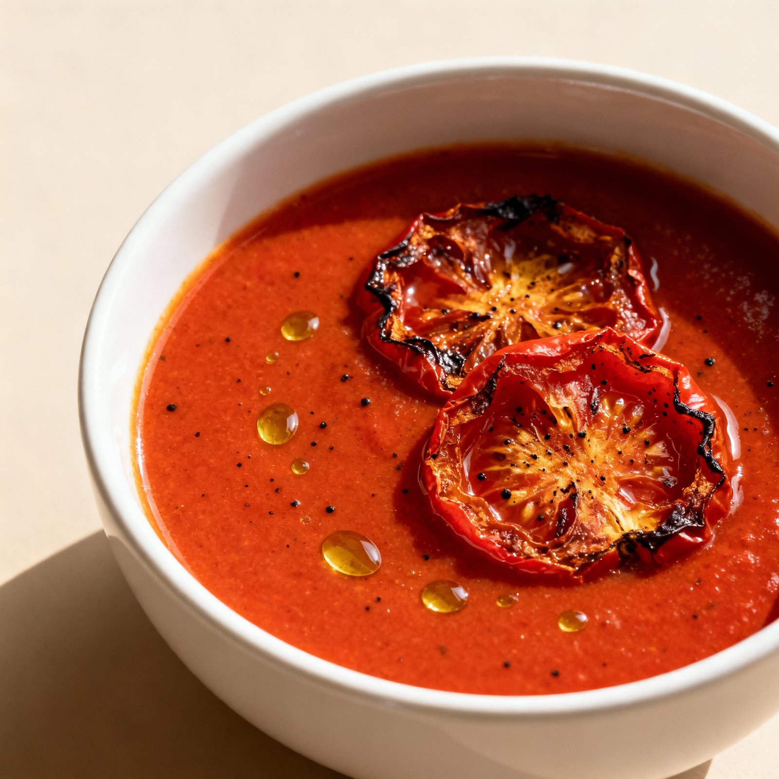 Easy Roasted Tomato Soup finished