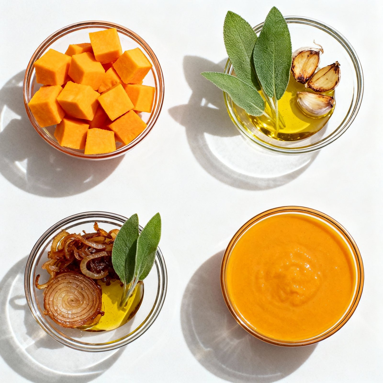 Fall Comfort in a Bowl: Butternut Squash Soup ingredients