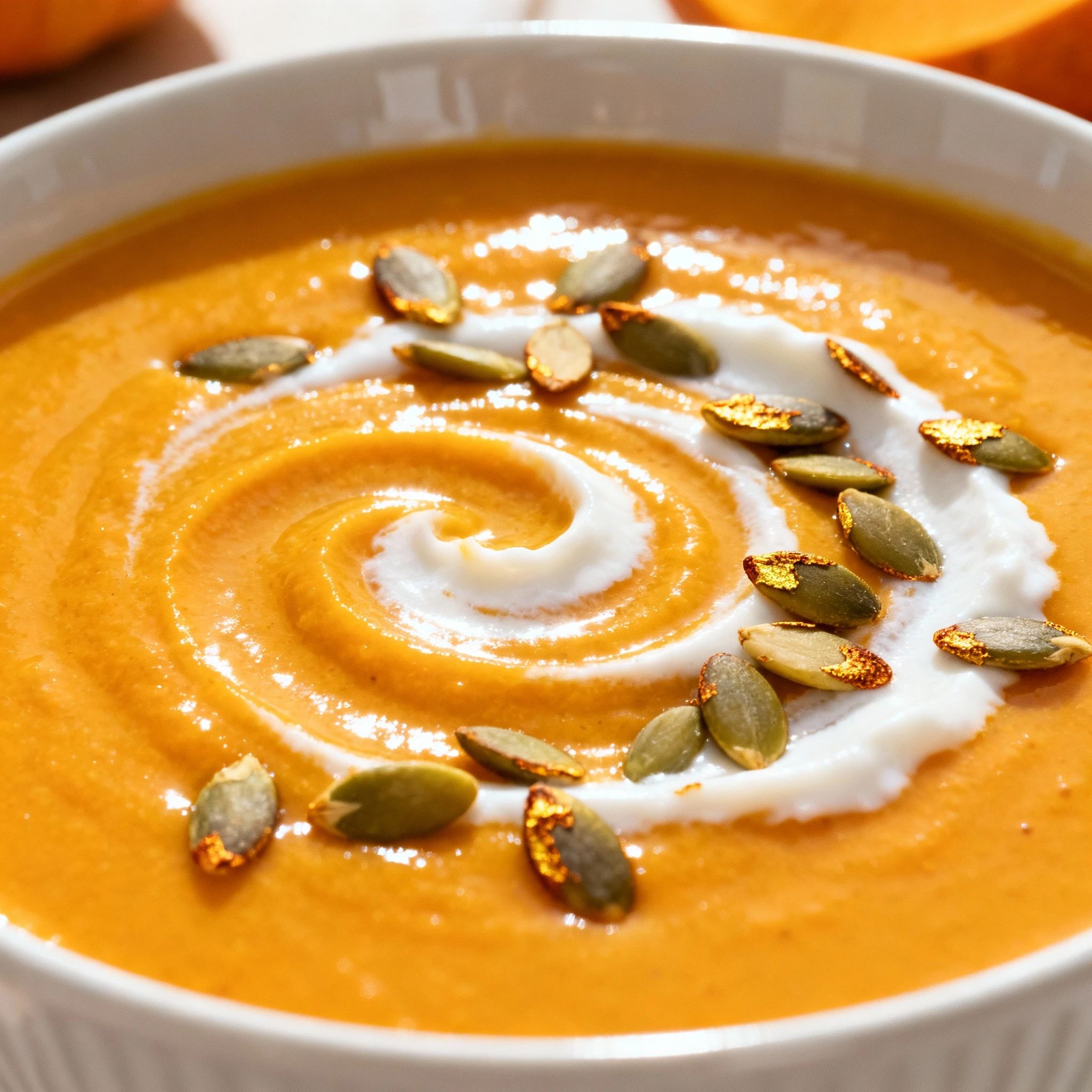 Delicious Keto Butternut Squash Soup | Easy Low Carb Fall Delight finished
