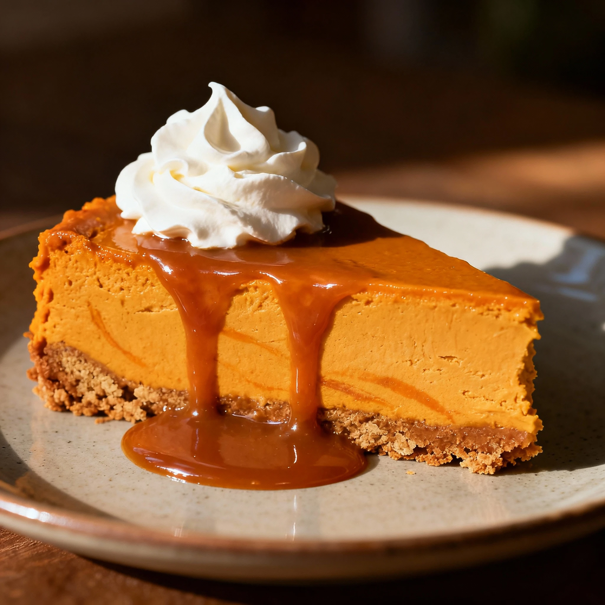 Skip the oven and still enjoy all the cozy flavors of fall. This No Bake Pumpkin Cheesecake is sweet, creamy, and completely irresistible finished